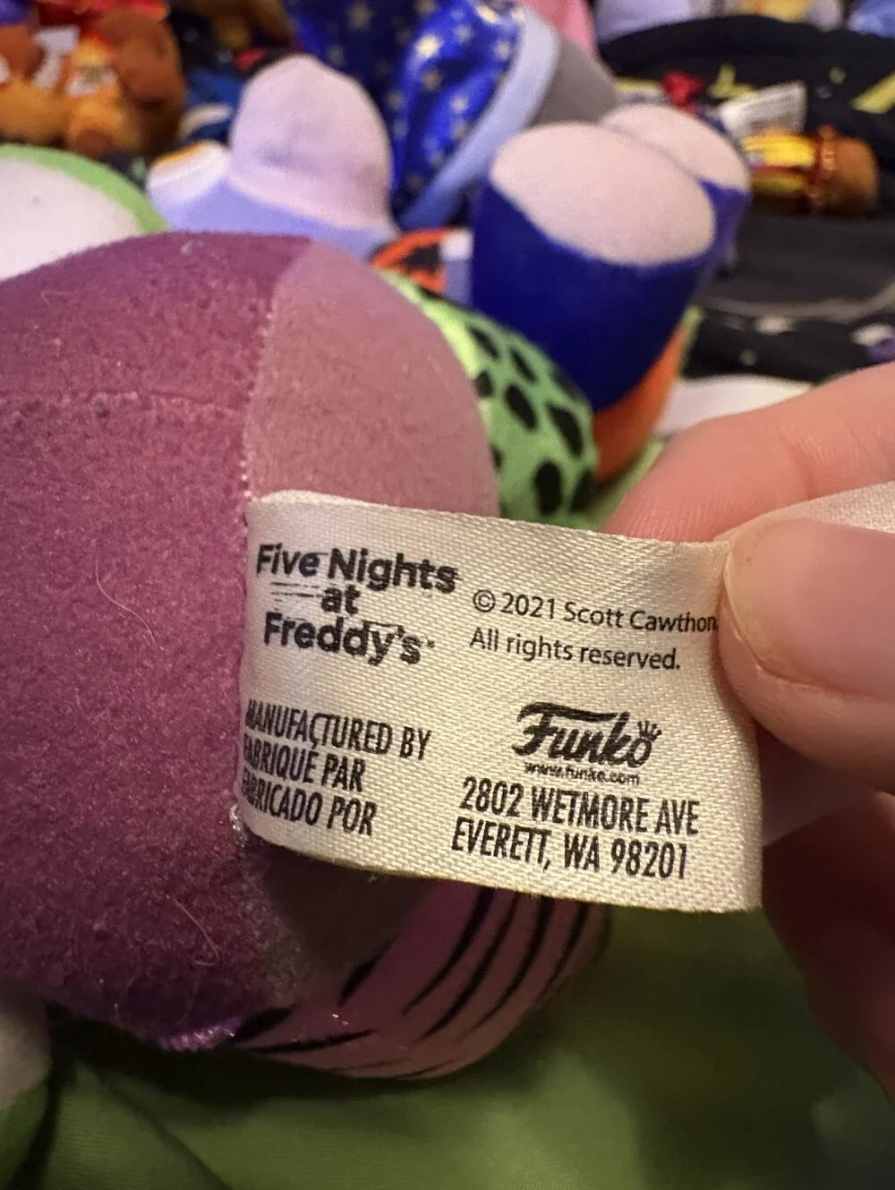 Funko Plush Set - Orange, Pink & Lavender Characters